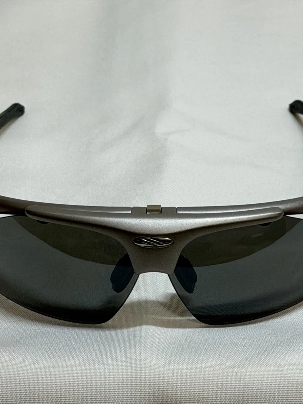Rudy Project Exception Flip-Up Rx-able Sunglasses Titanium Frames Neutral Tint